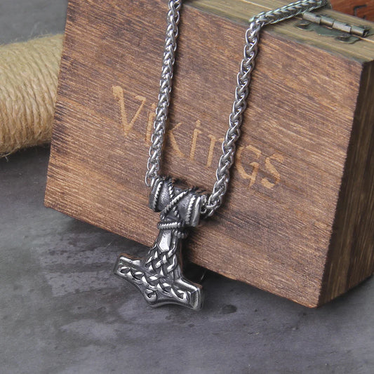 Scandinavian Norse Viking Thor Mjolnir Necklace