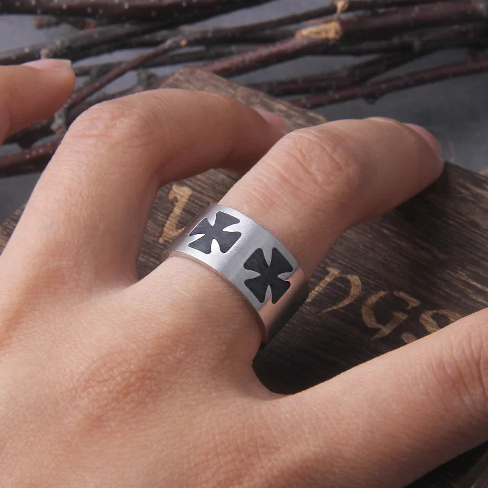 Viking Cross Supernatural Jesus Ring