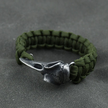 Odin Raven Stainless Steel Viking Bracelet