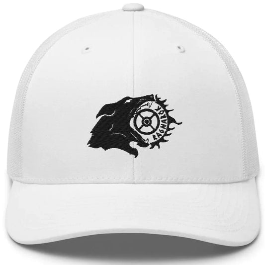 Viking Trucker Cap With Ragnarok Symbol