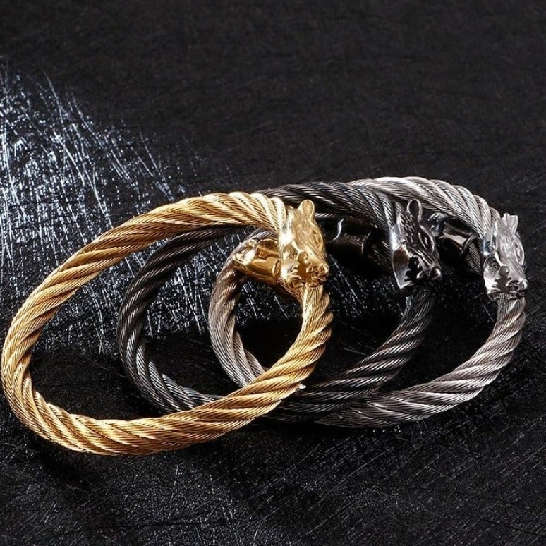 Viking Bracelet - Wolf Jarl