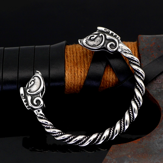 Viking Bracelet - Nordic Wild Boar