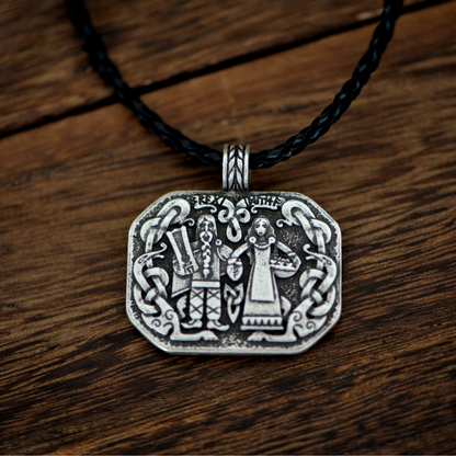 Viking Necklace - Nordic Couple