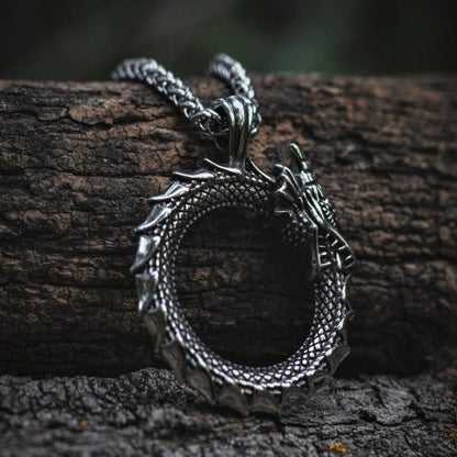 Viking Necklace - Midgard Serpent