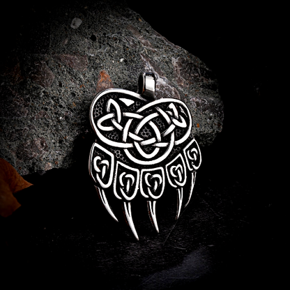 Viking Necklace - Bear Paw