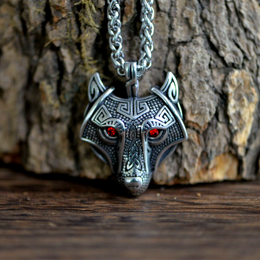 Viking Necklace - Fenrir Pendant