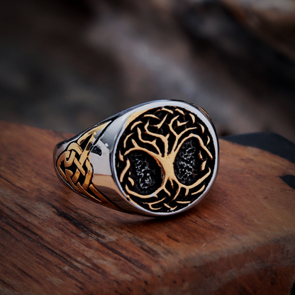 Viking Ring - Yggdrasil Tree