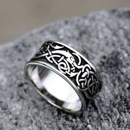 Viking Ring - Nordic dragon