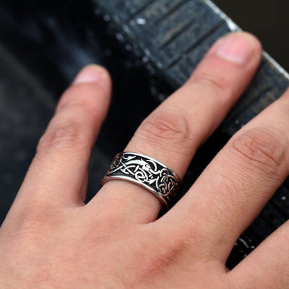 Viking Ring - Nordic dragon