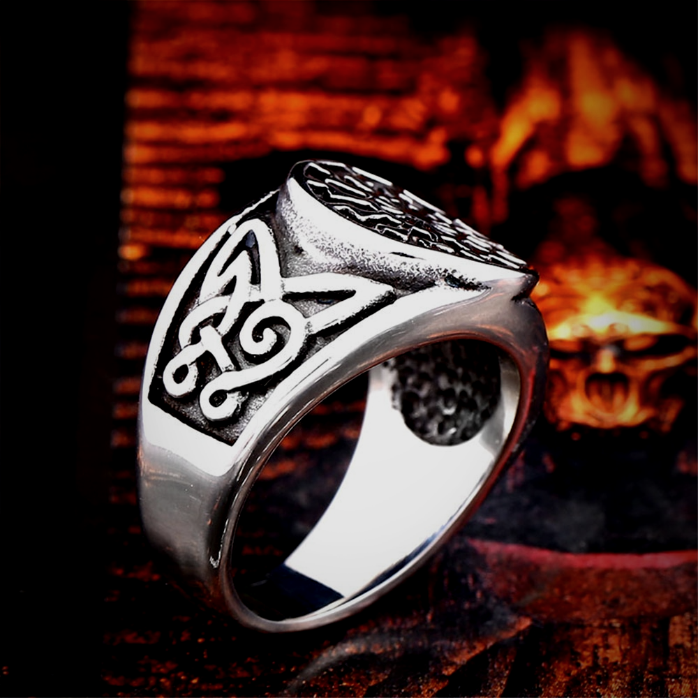 Viking Ring - Black sun