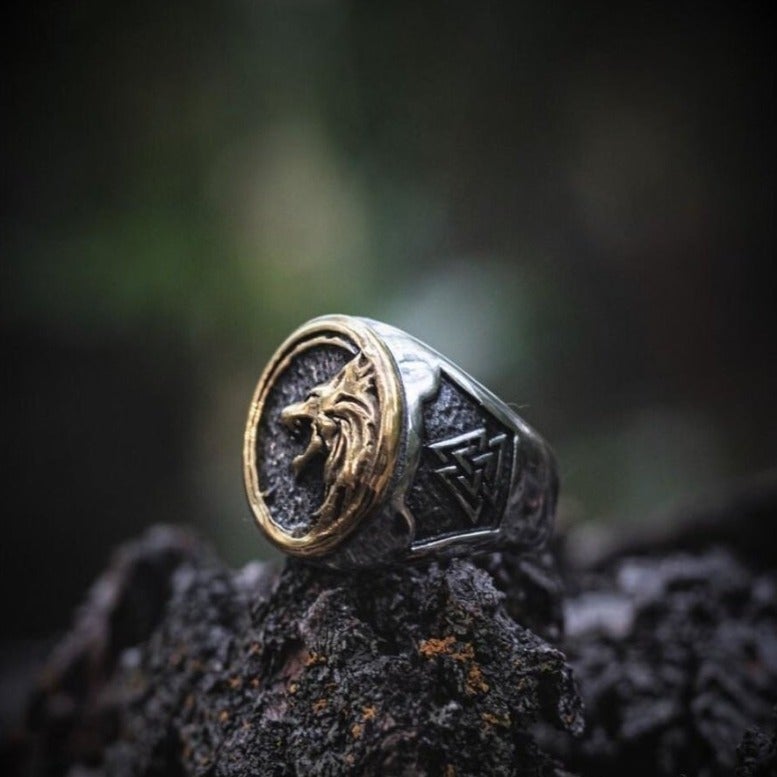 Viking Ring - Fenris Wolf