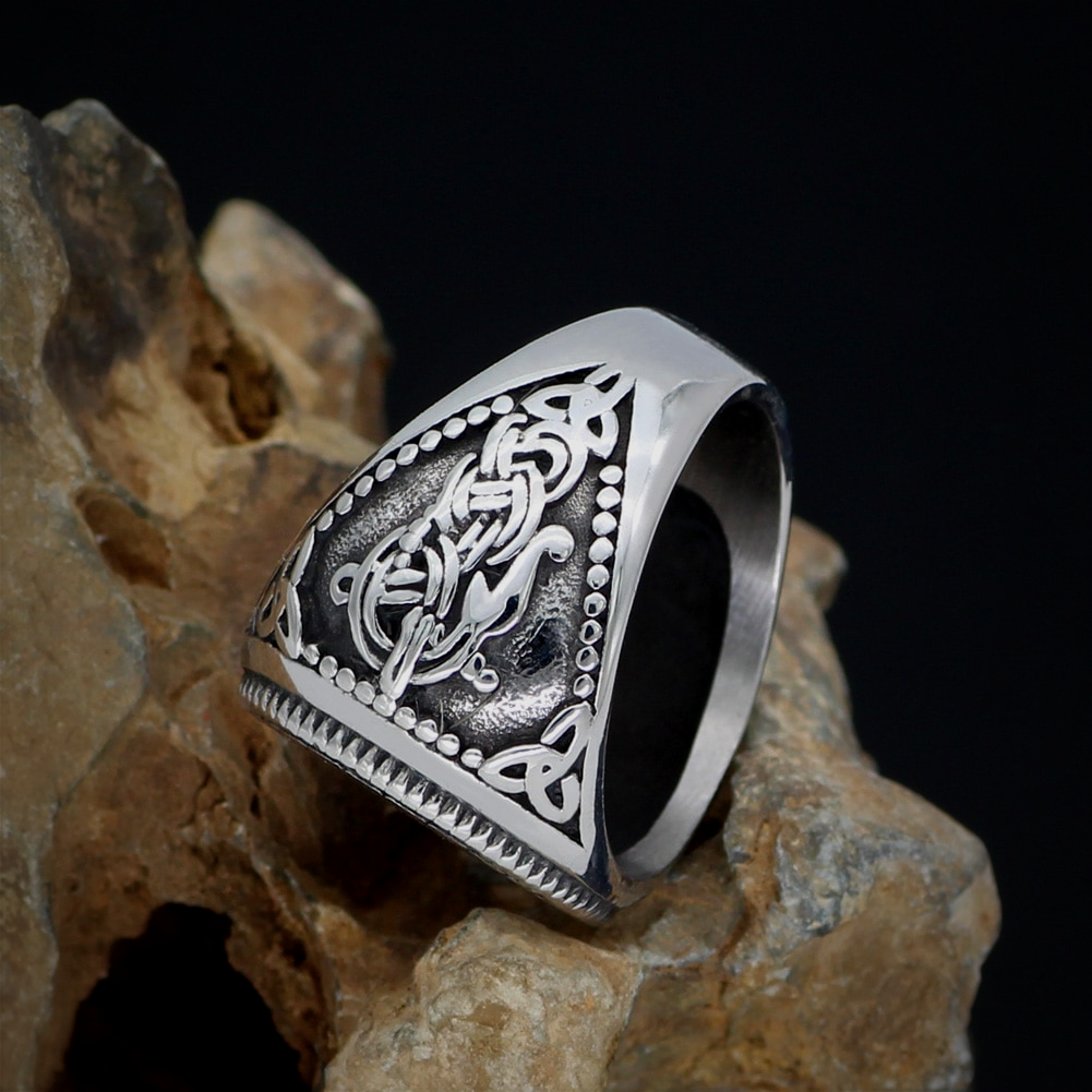 Viking Ring - Skoll & Hati