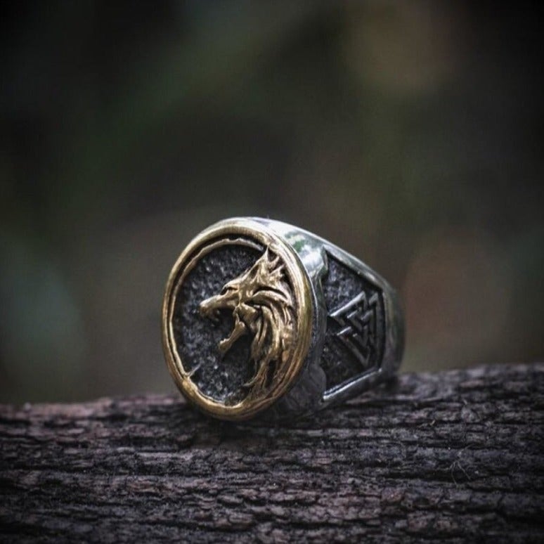 Viking Ring - Fenris Wolf