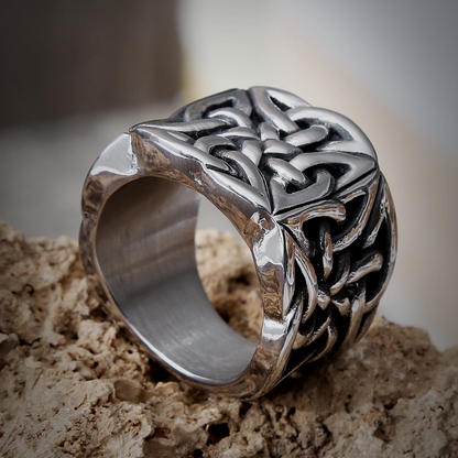 Viking Ring - Knotted Pattern