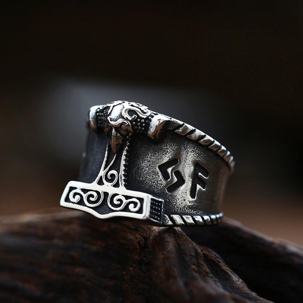 Viking Ring - Thors Hammer